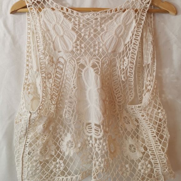 Garage crochet vest, m-l - Picture 3 of 9